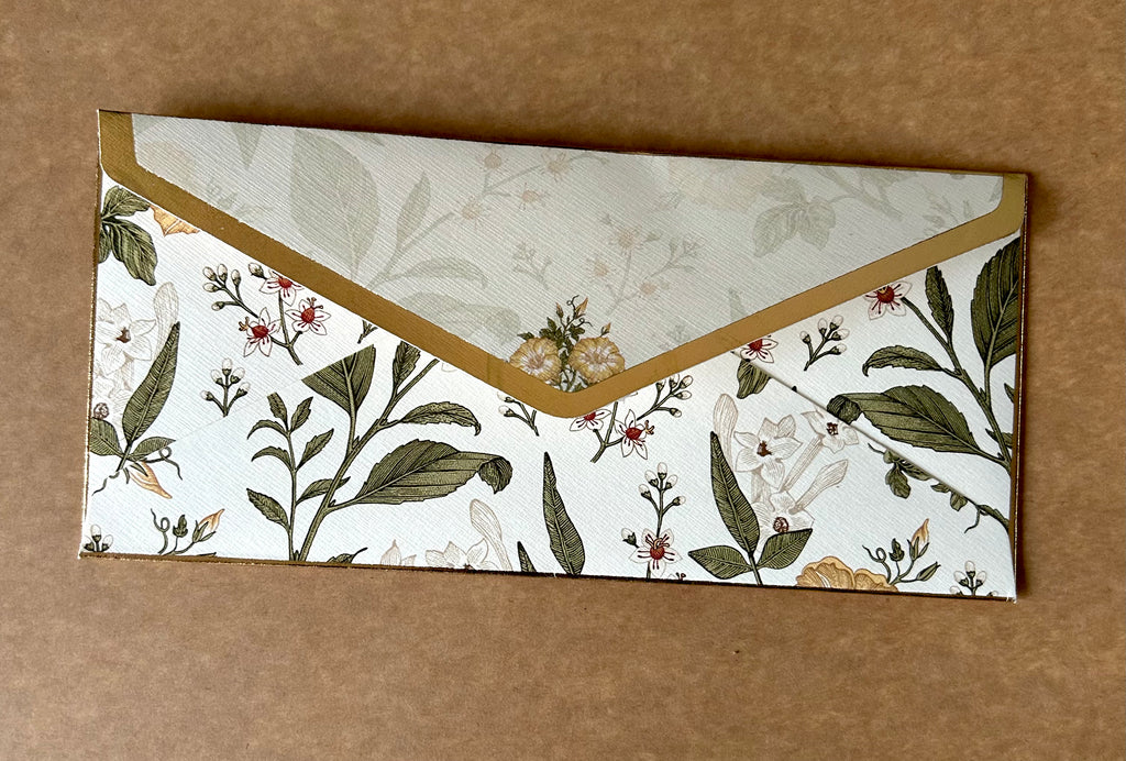 FLORAL BREEZE & GOLDEN FOIL