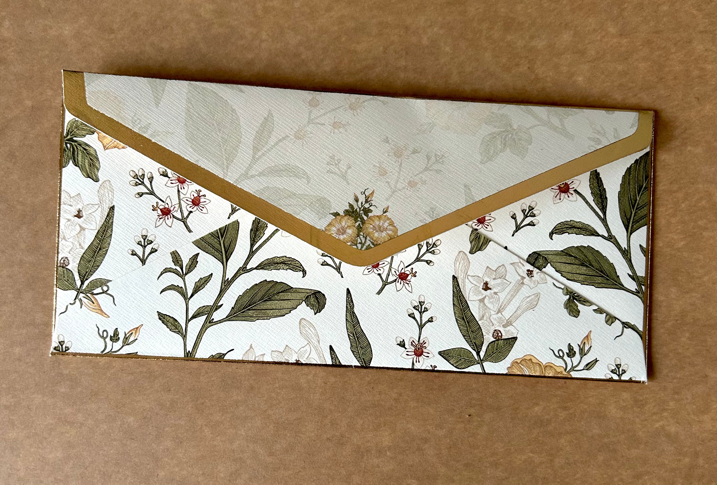 FLORAL BREEZE & GOLDEN FOIL