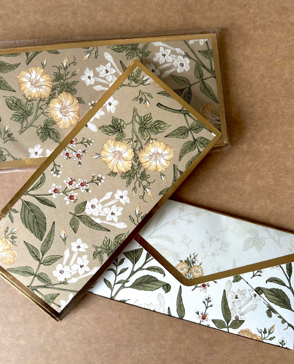 FLORAL BREEZE & GOLDEN FOIL