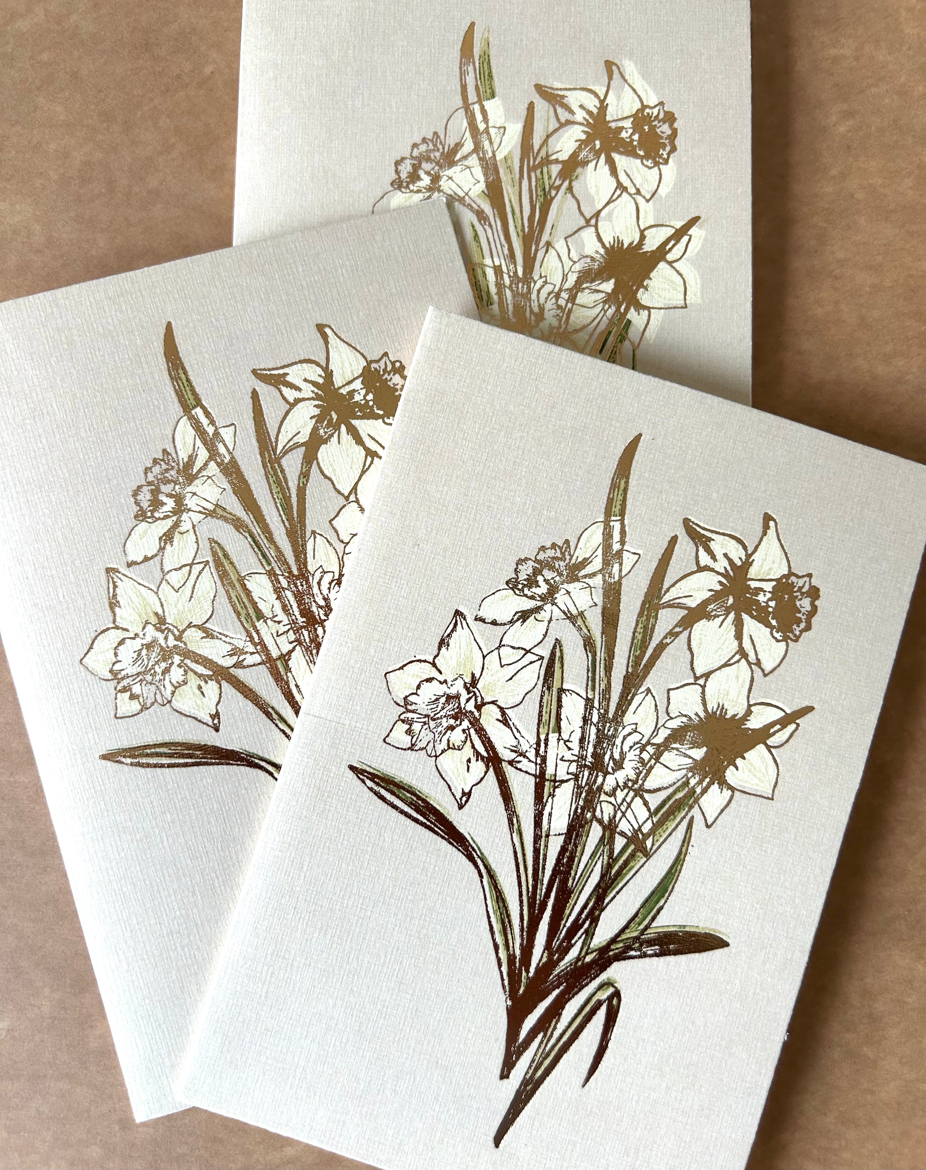 NARGIS GOLDEN FOIL CARD