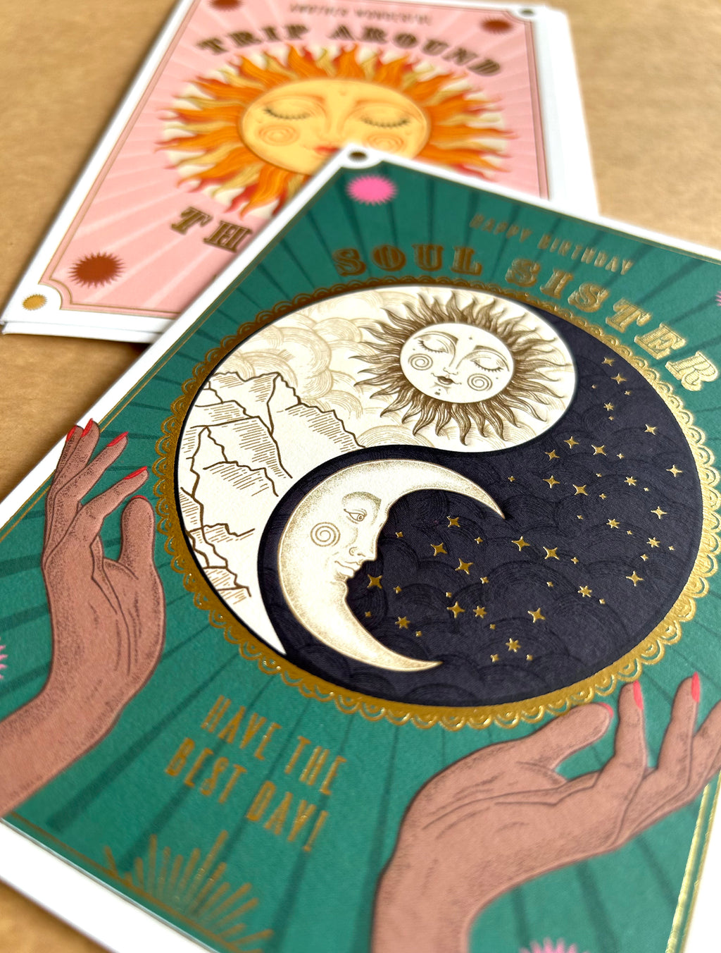 Cosmic Love Birthday Cards (Set of 2 Cards)