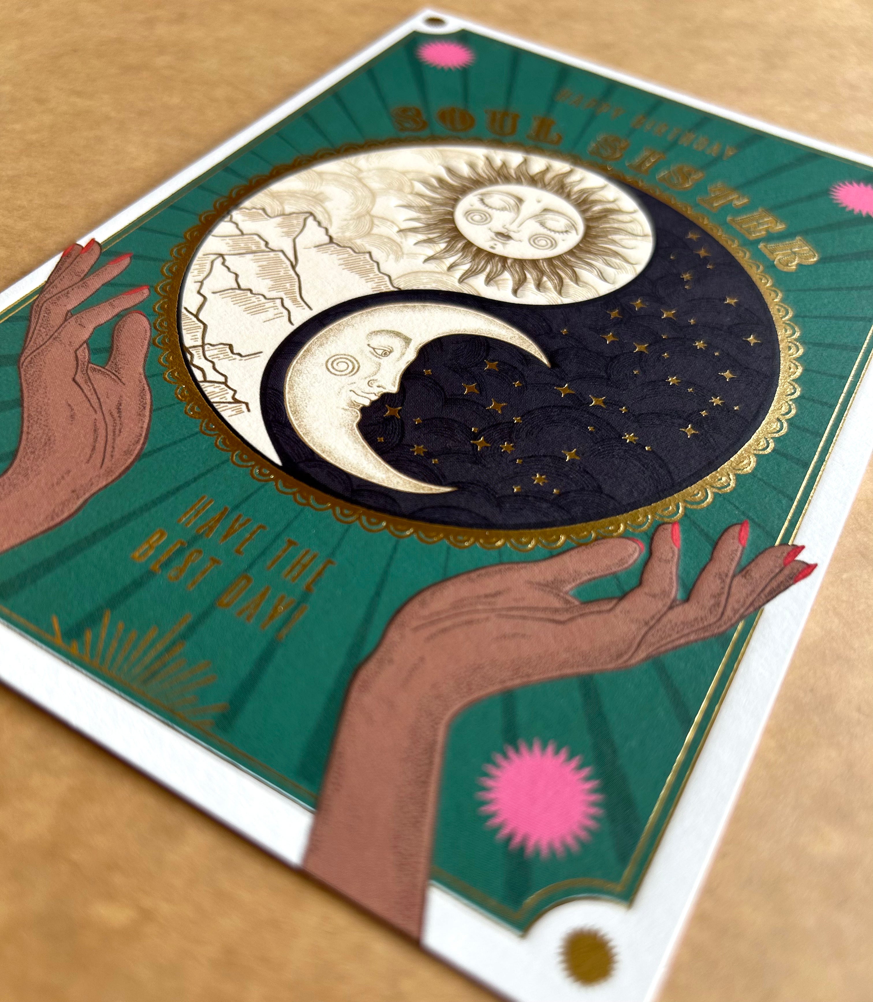 Cosmic Love Birthday Cards (Set of 2 Cards)