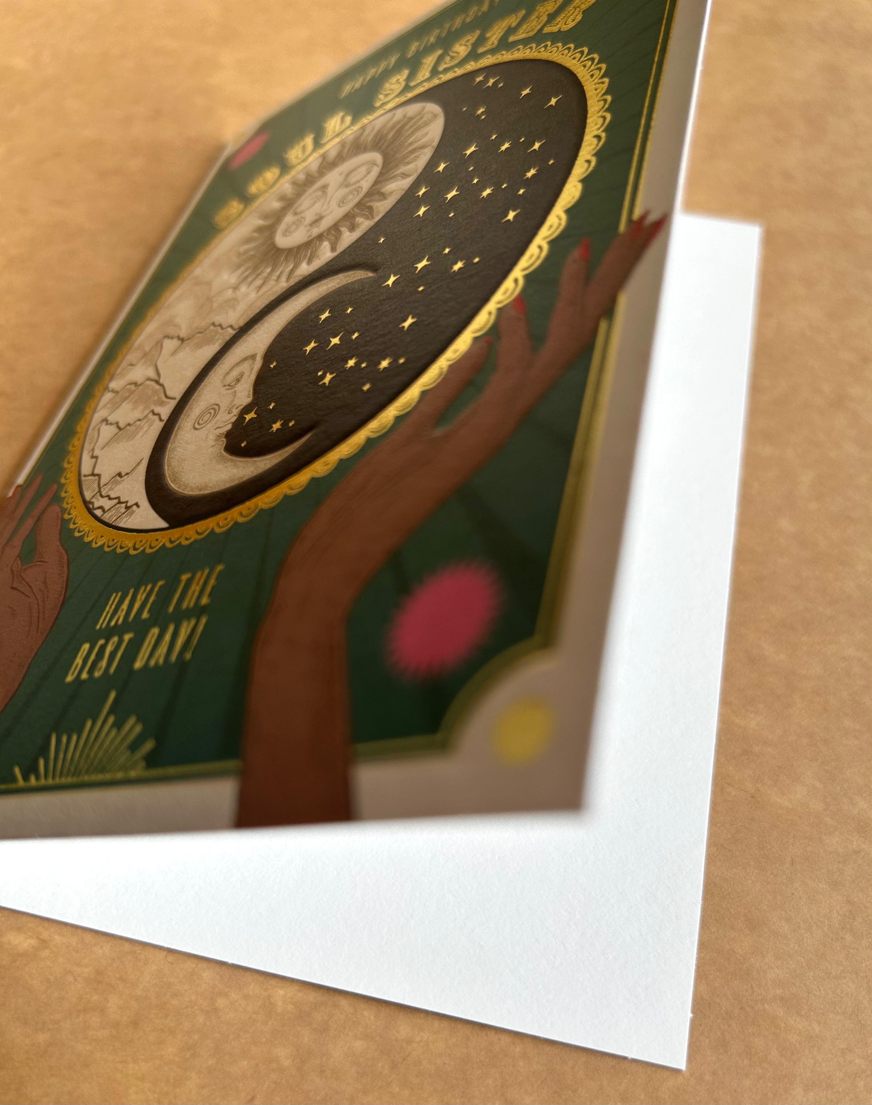 Cosmic Love Birthday Cards (Set of 2 Cards)
